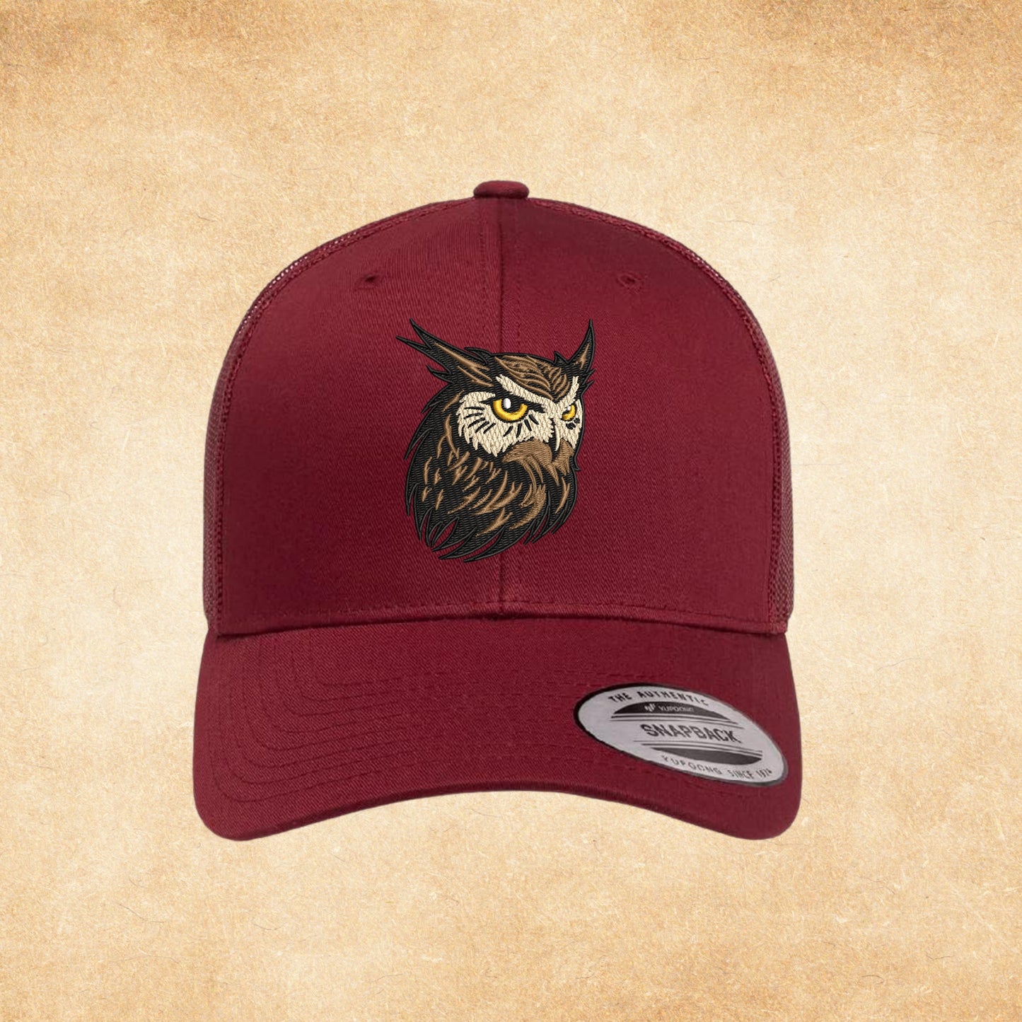 Goatbrandz Owl Mesh Snapback